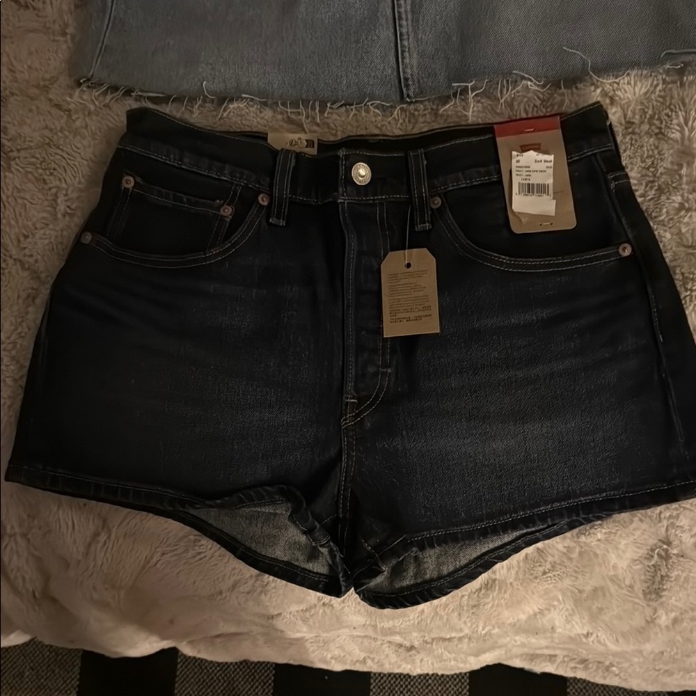Levi's Blue Jean Shorts Cut-Off Style